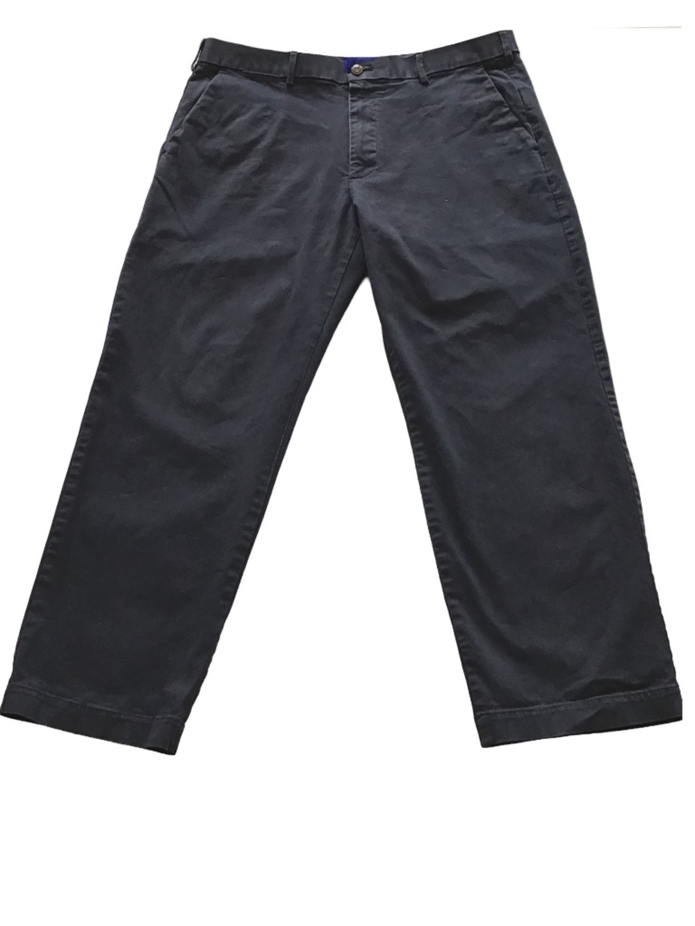 Gap Navy Blue Relaxed Fit Chino Pants Size 36 X 32
